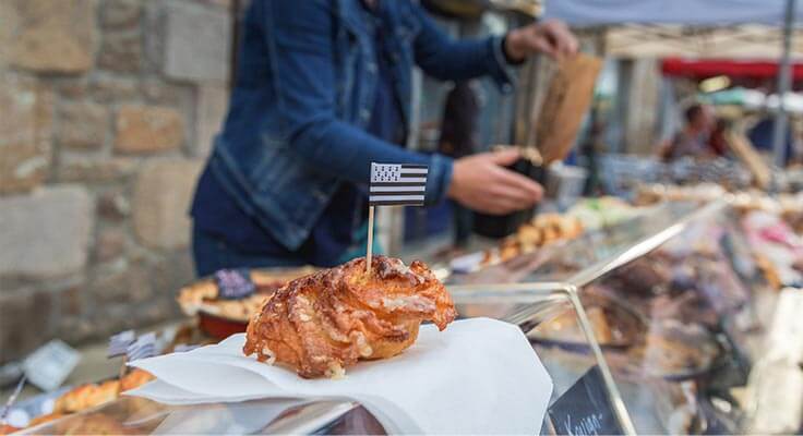 gateau breton vendu au marché